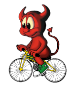 FreeBSD Mascot 'FreeBSD Daemon on the bike'